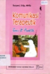 Image of Komunikasi Terapeutik : teori & praktik