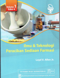 Image of Ilmu dan Teknologi Peracikan Sediaan Farmasi